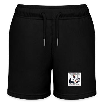 Demotivation office colleague - Kids Organic Sweat Shorts by Stanley/Stella - black - Front