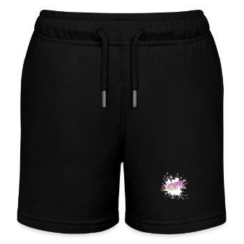 Nope - Kinder Organic Joggingshorts Mini Bolter von Stanley/Stella - Schwarz - Vorne