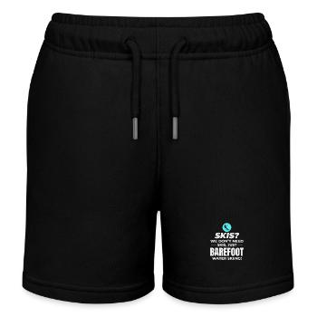 Pieds nus Ski nautique Sports extrêmes Pieds nus - Short de jogging enfant bio Stanley/Stella - noir - Devant