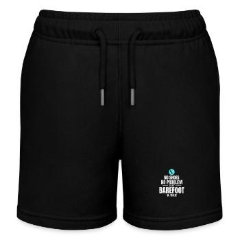 Pieds nus Ski nautique Sports extrêmes Pieds nus - Short de jogging enfant bio Stanley/Stella - noir - Devant
