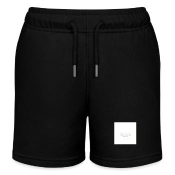Wenn ich das wüsste, hätt' ich Brüste. - Kinder Organic Joggingshorts Mini Bolter von Stanley/Stella - Schwarz - Vorne