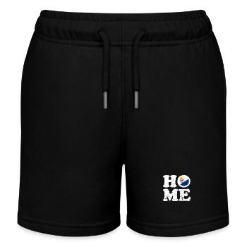 Home - Bonaire - Dutch Caribbean - Karibik - Kinder Organic Joggingshorts Mini Bolter von Stanley/Stella - Schwarz - Vorne