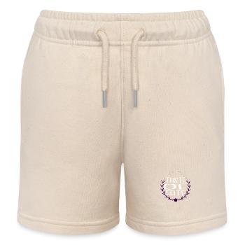 birthday present idea destiny quotes - Kids Organic Sweat Shorts by Stanley/Stella - soft Ecru - Front