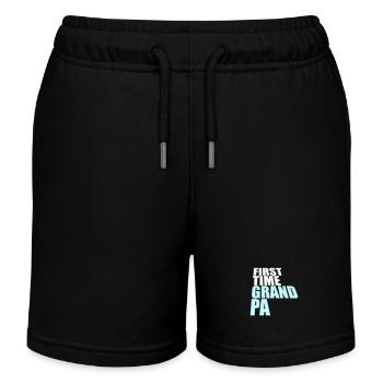 Première fois grand-père Meilleur grand-père Grand-père Amour Grand-père - Short de jogging enfant bio Stanley/Stella - noir - Devant