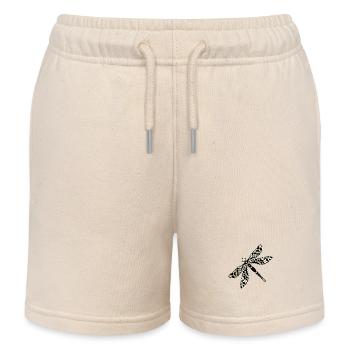Libellule - Short de jogging enfant bio Stanley/Stella - écru doux - Devant