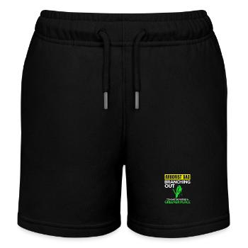 Arboriste Arboriculture Chirurgien Grimpeur Grimpeur Coupe-bordures - Short de jogging enfant bio Stanley/Stella - noir - Devant