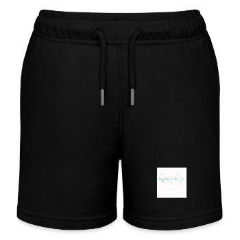 Salperlipopette rainbow butterfly créa - Short de jogging enfant bio Stanley/Stella - noir - Devant