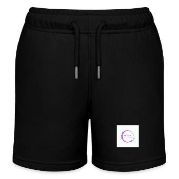 mi eterna evidencia rainbow butterfly créa - Short de jogging enfant bio Stanley/Stella - noir - Devant