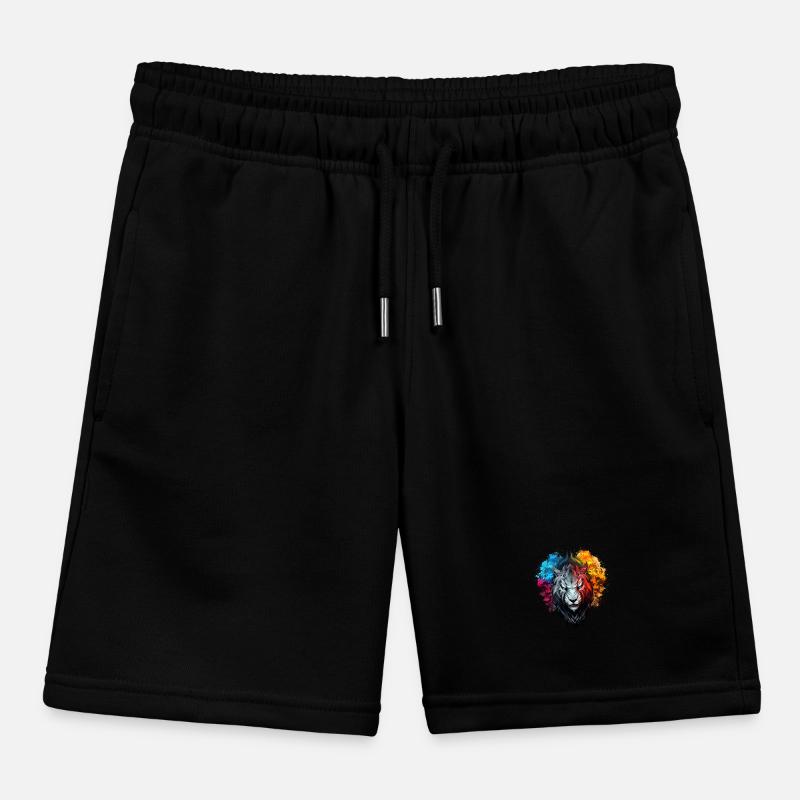 Löwen Königspower Kinder Organic Joggingshorts Mini Bolter von Stanley/Stella