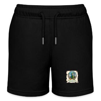 Sittich - Kinder Organic Joggingshorts Mini Bolter von Stanley/Stella - Schwarz - Vorne
