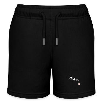 1000182177 - Kinder Organic Joggingshorts Mini Bolter von Stanley/Stella - Schwarz - Vorne