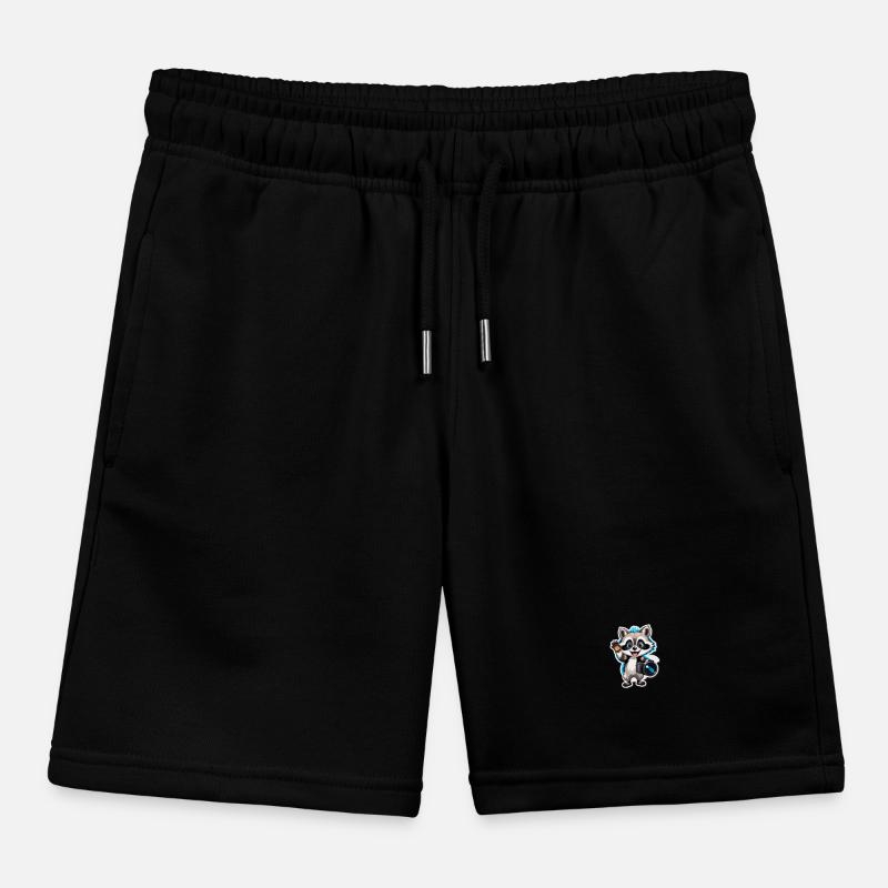 Waschbär-Entdecker Kinder Organic Joggingshorts Mini Bolter von Stanley/Stella