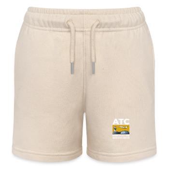 Contrôleur de la circulation aérienne ATC Aviation Humour Avion - Short de jogging enfant bio Stanley/Stella - écru doux - Devant