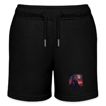 Transylvanie - Short de jogging enfant bio Stanley/Stella - noir - Devant