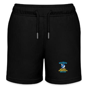 Luft- und Raumfahrtingenieur Raumfahrtraketenwissenschaftler - Kinder Organic Joggingshorts Mini Bolter von Stanley/Stella - Schwarz - Vorne