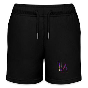 Los Angeles - LA - Je suis le meilleur t-shirt - Short de jogging enfant bio Stanley/Stella - noir - Devant