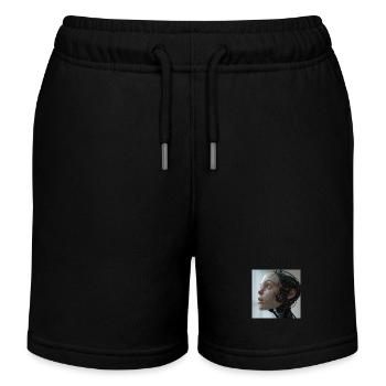 IA - Short de jogging enfant bio Stanley/Stella - noir - Devant