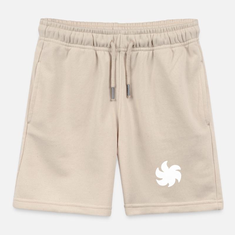 Symbole de forme de plante Symbole Fleur Short de jogging enfant bio Stanley/Stella