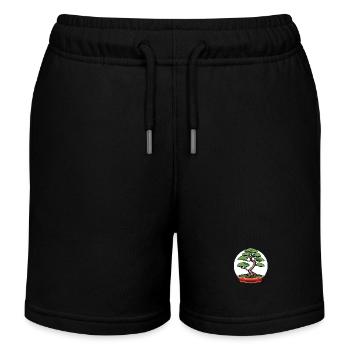 Bonsaï Japon Arbre - Short de jogging enfant bio Stanley/Stella - noir - Devant