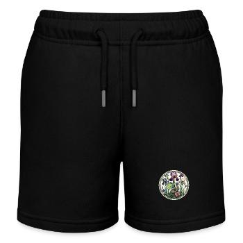 Dragon d’Iris - Short de jogging enfant bio Stanley/Stella - noir - Devant
