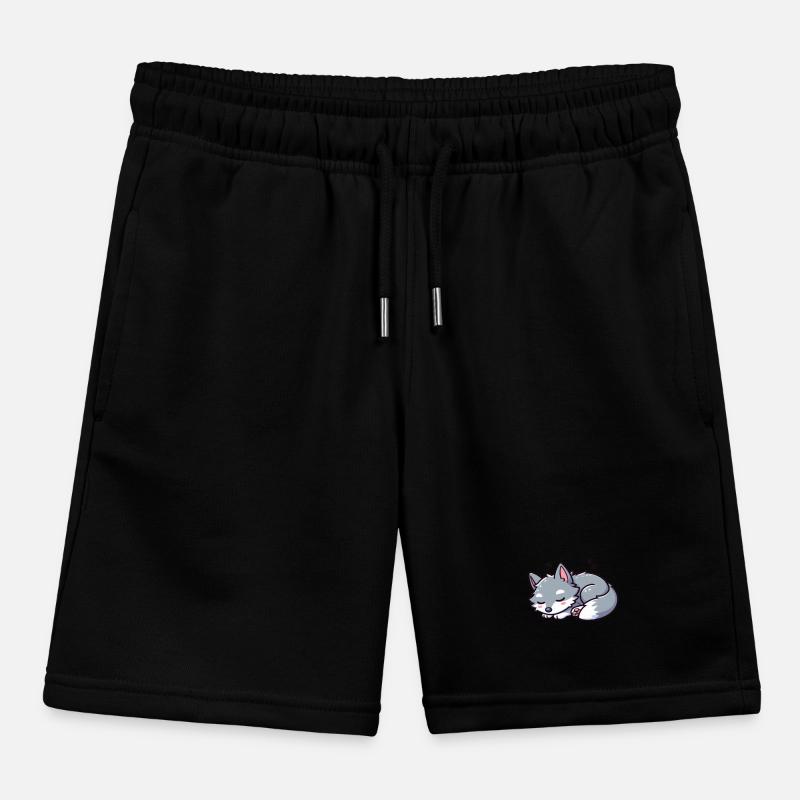 Süßer kleiner Kinder Wolf Kinder Organic Joggingshorts Mini Bolter von Stanley/Stella