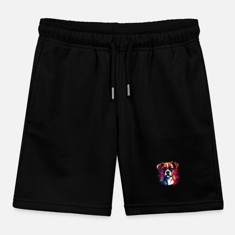 Chien Boxer Cool Short de jogging enfant bio Stanley/Stella