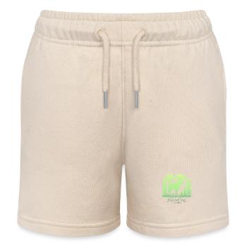 Schweden Schweden Viking Norden Skandinavien Mittsommer - Kinder Organic Joggingshorts Mini Bolter von Stanley/Stella - Natur - Vorne