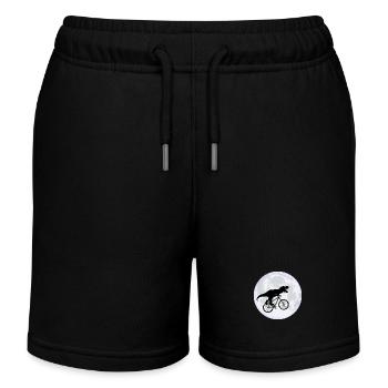 Lune - Short de jogging enfant bio Stanley/Stella - noir - Devant