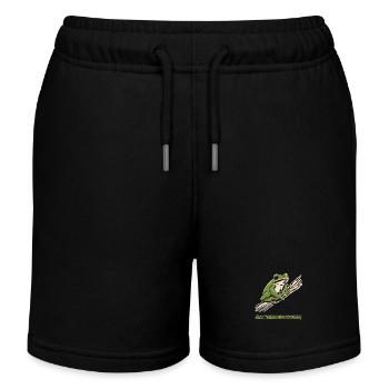 Grenouille arboricole 2024 3 - Short de jogging enfant bio Stanley/Stella - noir - Devant