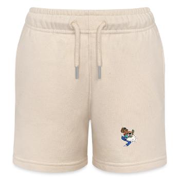 Tropical Vibes - Short de jogging enfant bio Stanley/Stella - écru doux - Devant