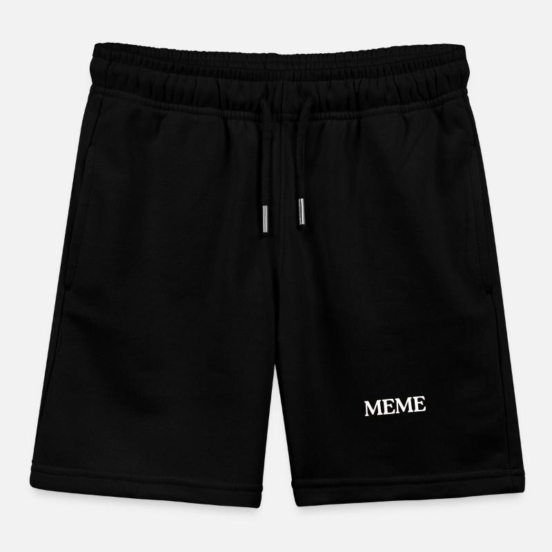 Meme Kids Organic Sweat Shorts by Stanley/Stella