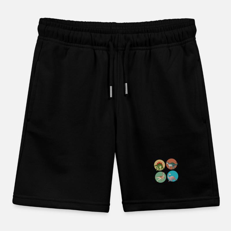 Dinosaurier-Entdecker Kinder Organic Joggingshorts Mini Bolter von Stanley/Stella