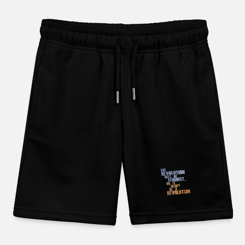 Die Revolution wird feministisch sein, oder wird sie es nicht sein Kinder Organic Joggingshorts Mini Bolter von Stanley/Stella