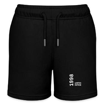 1998 limited edition - Short de jogging enfant bio Stanley/Stella - noir - Devant