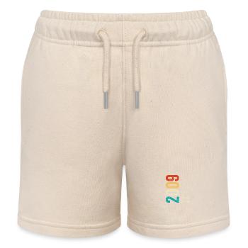 2009 LIMITED EDITION - Kids Organic Sweat Shorts by Stanley/Stella - soft Ecru - Front