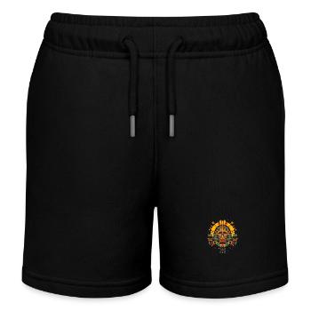 Maya shirt - Short de jogging enfant bio Stanley/Stella - noir - Devant