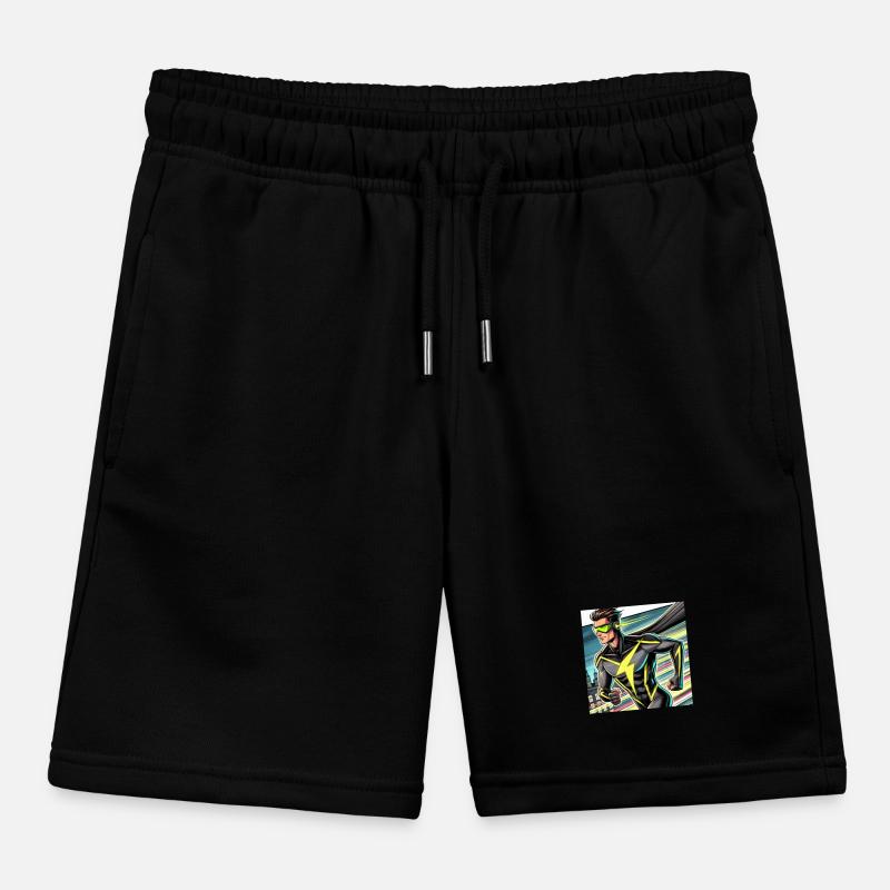 Superheld Kinder Organic Joggingshorts Mini Bolter von Stanley/Stella