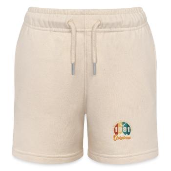 Original 1981 Vintage - 1981 Geburtstagsgeschenk - Kinder Organic Joggingshorts Mini Bolter von Stanley/Stella - Natur - Vorne