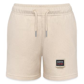 CRT Design - Game Lover - Kinder Organic Joggingshorts Mini Bolter von Stanley/Stella - Natur - Vorne