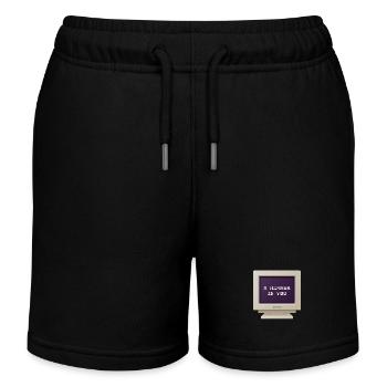 CRT Design - Ein Gewinner sind Sie - Kinder Organic Joggingshorts Mini Bolter von Stanley/Stella - Schwarz - Vorne