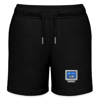 CRT - Katze geht? - Kinder Organic Joggingshorts Mini Bolter von Stanley/Stella - Schwarz - Vorne