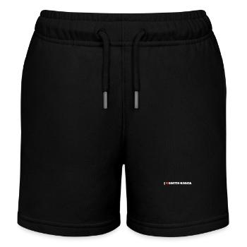 I Love South Korea - Kids Organic Sweat Shorts by Stanley/Stella - black - Front