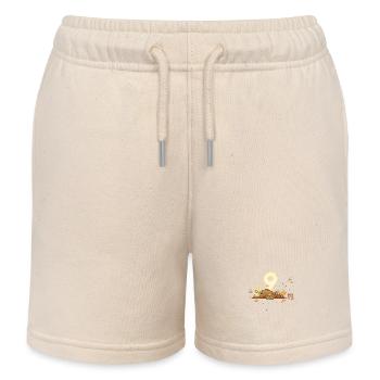 9-jähriges Jubiläum Baustelle - Kinder Organic Joggingshorts Mini Bolter von Stanley/Stella - Natur - Vorne