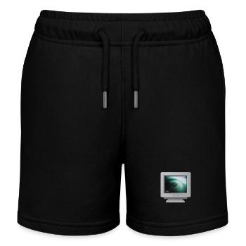 CRT-Design - Ich habe eine Hexe gesehen! - Kinder Organic Joggingshorts Mini Bolter von Stanley/Stella - Schwarz - Vorne