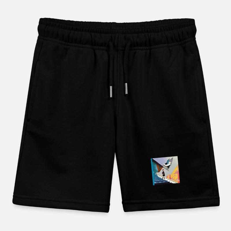 Passing by Kids Organic Sweat Shorts by Stanley/Stella