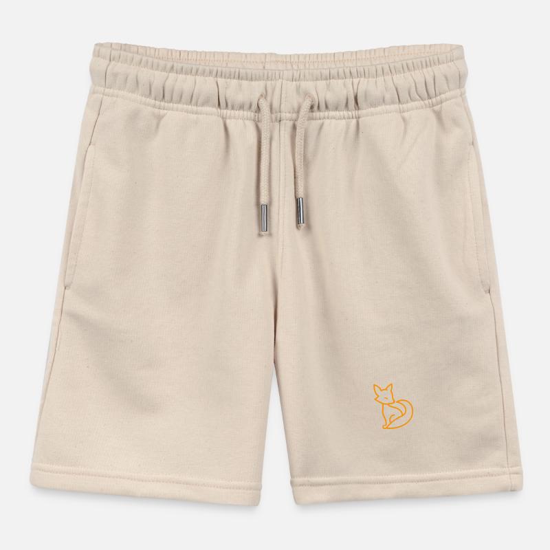 Fuchs Logo, Rotfuchs Symbol, Tier Kinder Organic Joggingshorts Mini Bolter von Stanley/Stella