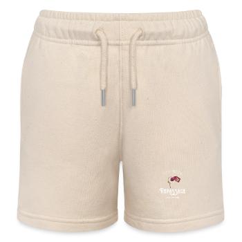 J’peux pas j’ai repassage des feuilles mortes - Short de jogging enfant bio Stanley/Stella - écru doux - Devant