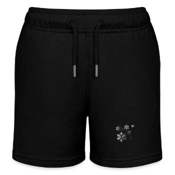 Ho Ho Ho - Kinder Organic Joggingshorts Mini Bolter von Stanley/Stella - Schwarz - Vorne