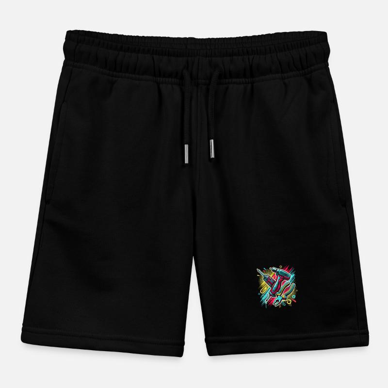 Craftsman Tool Kids Organic Sweat Shorts by Stanley/Stella