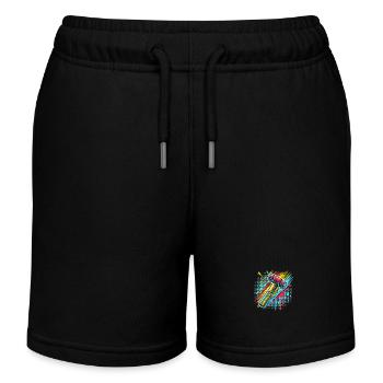 Type de marteau Artisan - Short de jogging enfant bio Stanley/Stella - noir - Devant